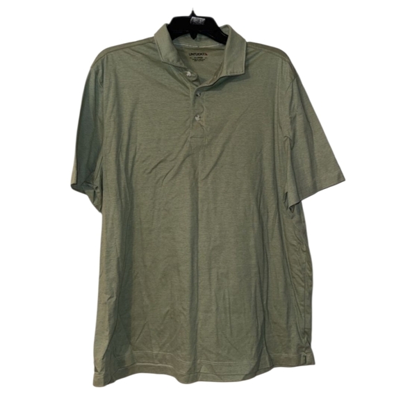 NWT Untuckit Green Polo Shirt XXL - Picture 3 of 8